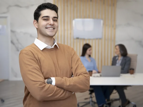 young employee